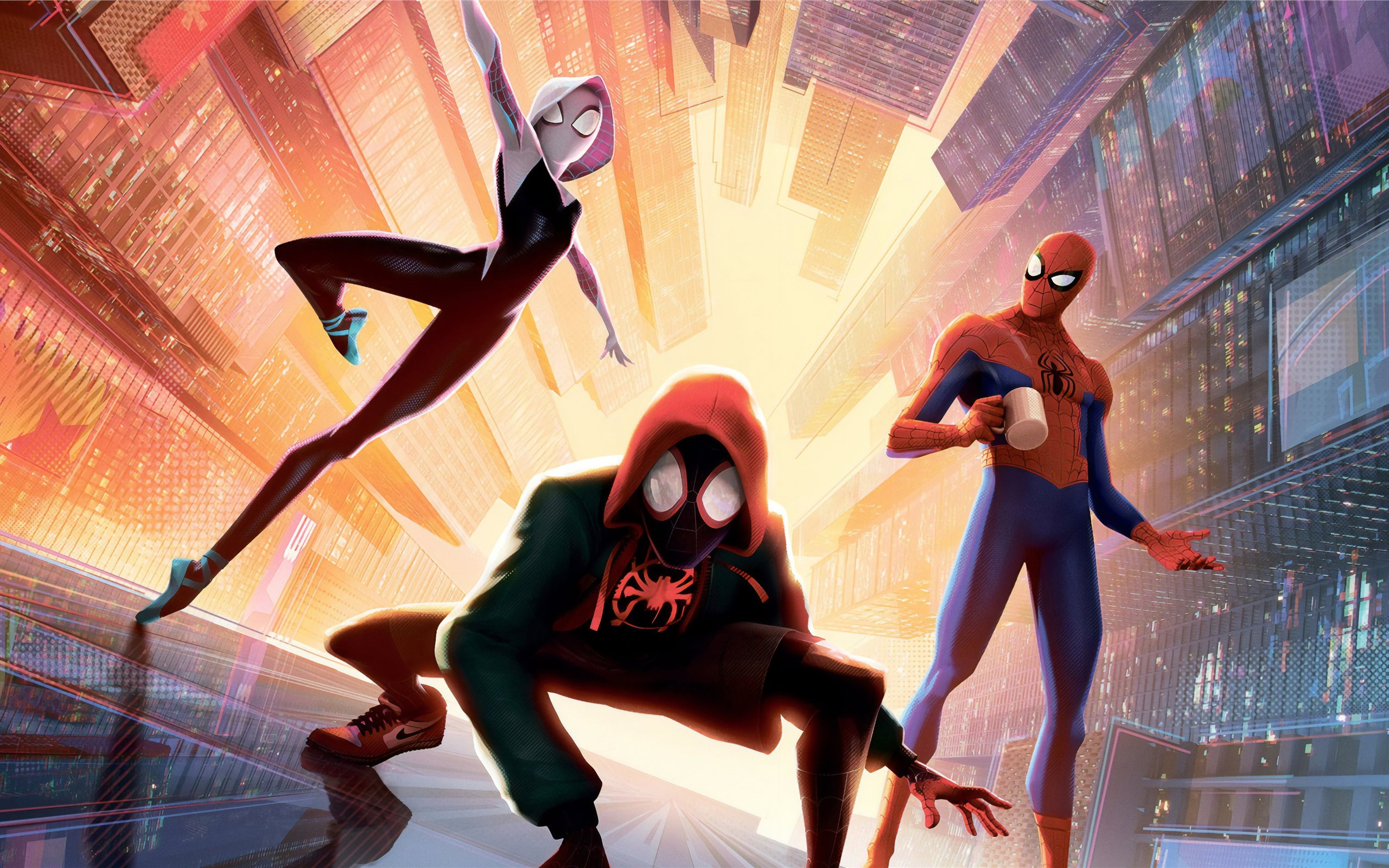 Spider Man Into The Spider Verse Phone - HD Wallpaper 