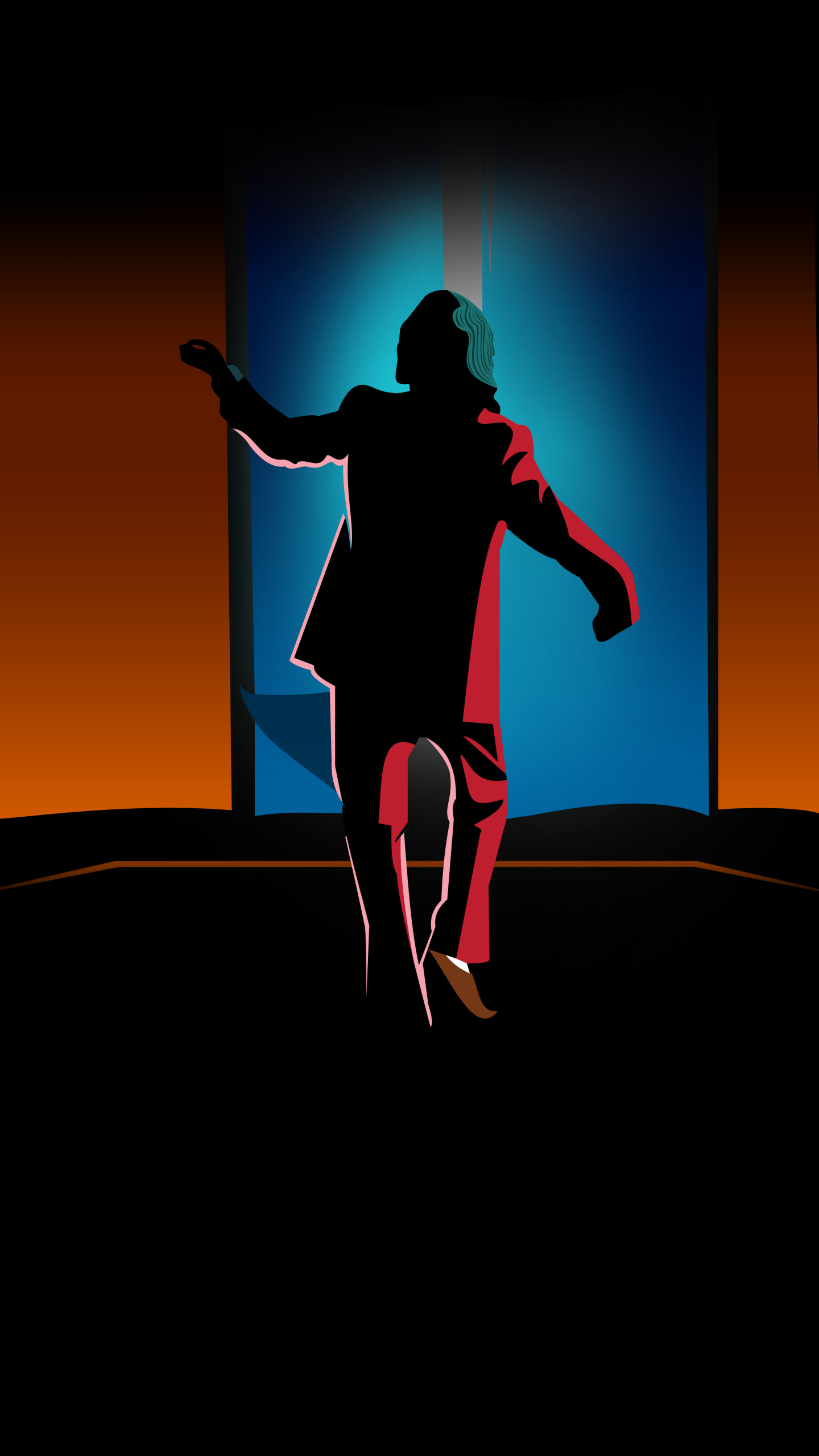 Joker Curtain - HD Wallpaper 