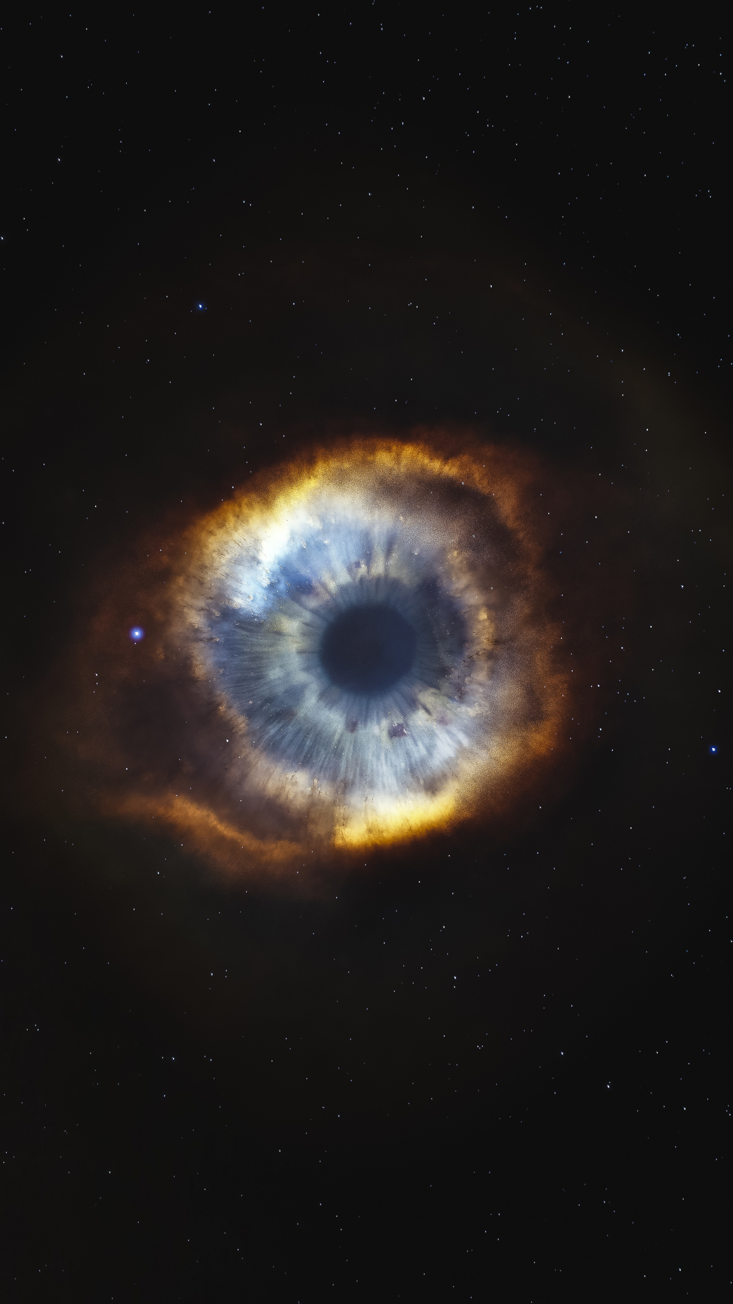 Helix, Nebula, Starry Sky, Eye, Stars, Galaxy, Wallpaper - Space Galaxy Wallpaper 4k - HD Wallpaper 