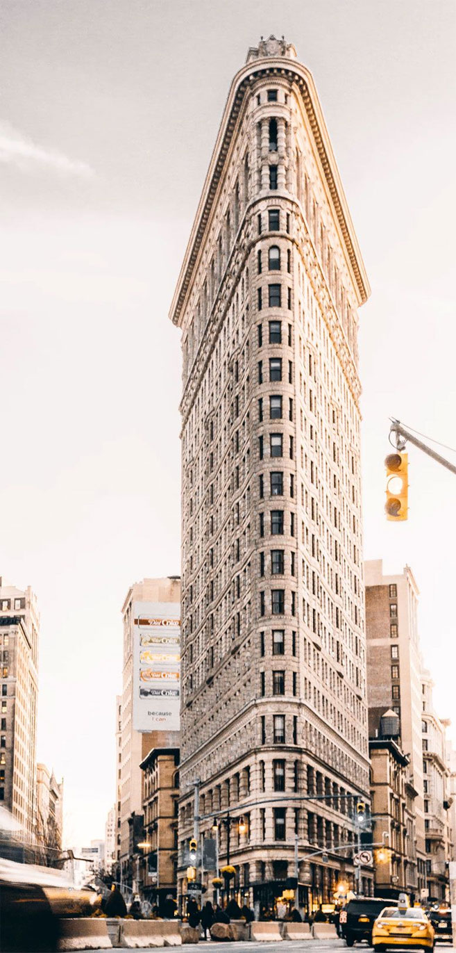 20 Awesome City Iphone Wallpapers - Flatiron Building - HD Wallpaper 