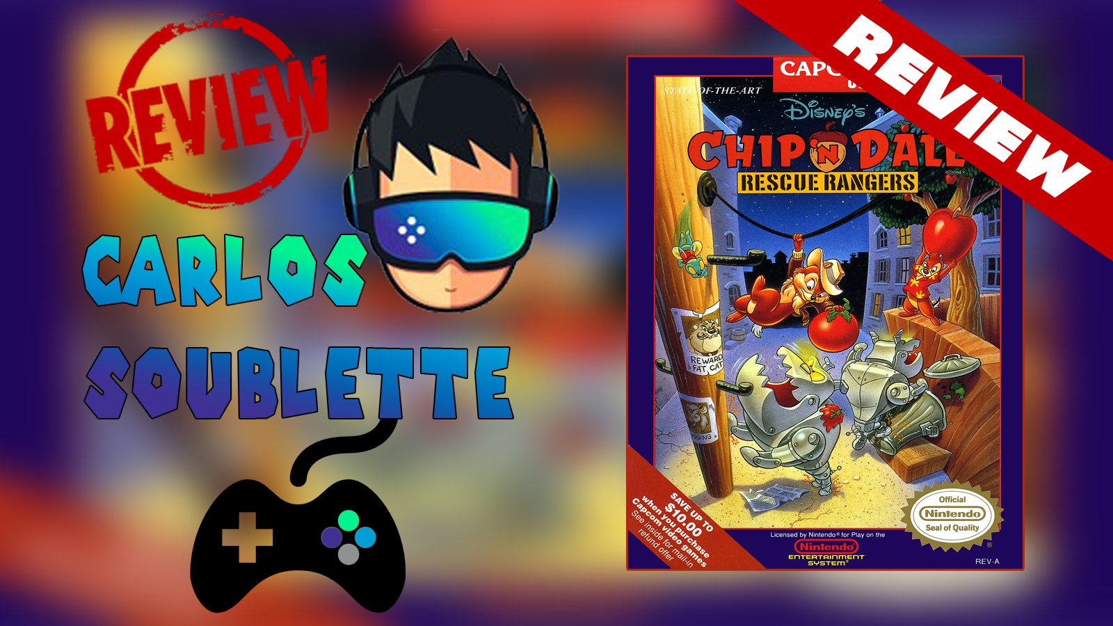 Solo Portadas - Chip N Dale 1 Nes - HD Wallpaper 