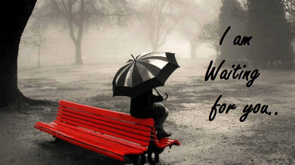 Lonely Girl In Rain - HD Wallpaper 