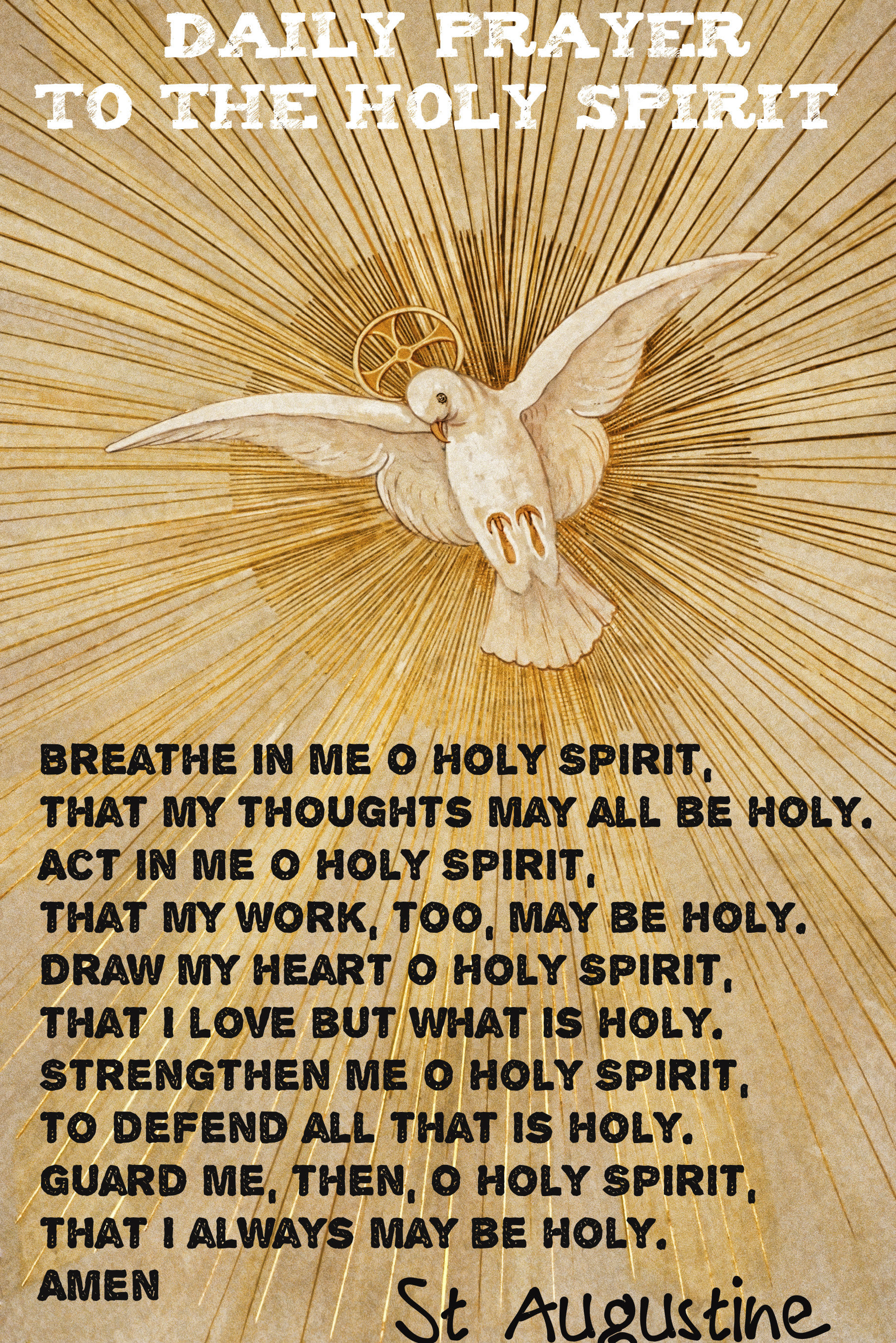 1811x2714, Serenity Prayer Background Â - Daily Prayer To The Holy Spirit -  1811x2714 Wallpaper 