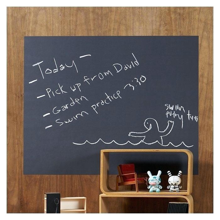 Wall Chalk Board Chalkboard Wallpaper Arts Removable - Chalk Board Paint - HD Wallpaper 