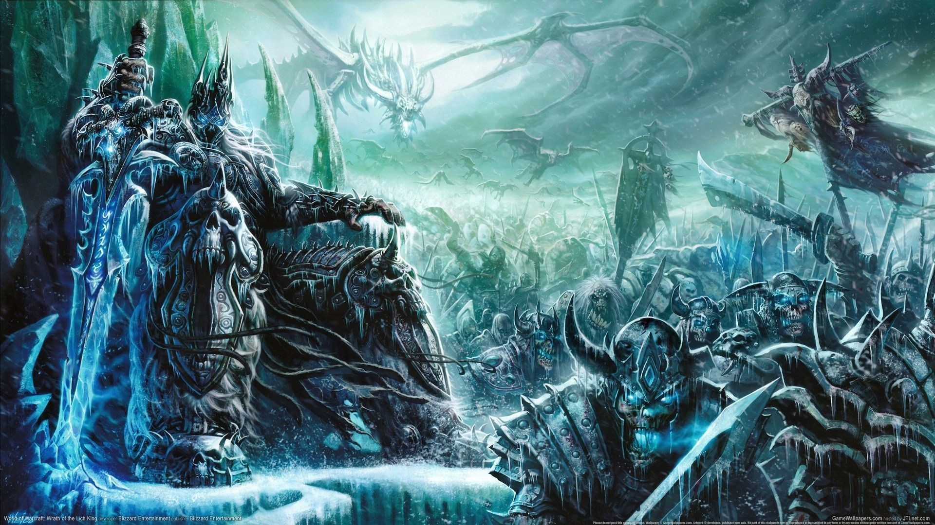 1920x1080, World Of Warcraft Wrath Of The Lich King - Lich King - HD Wallpaper 