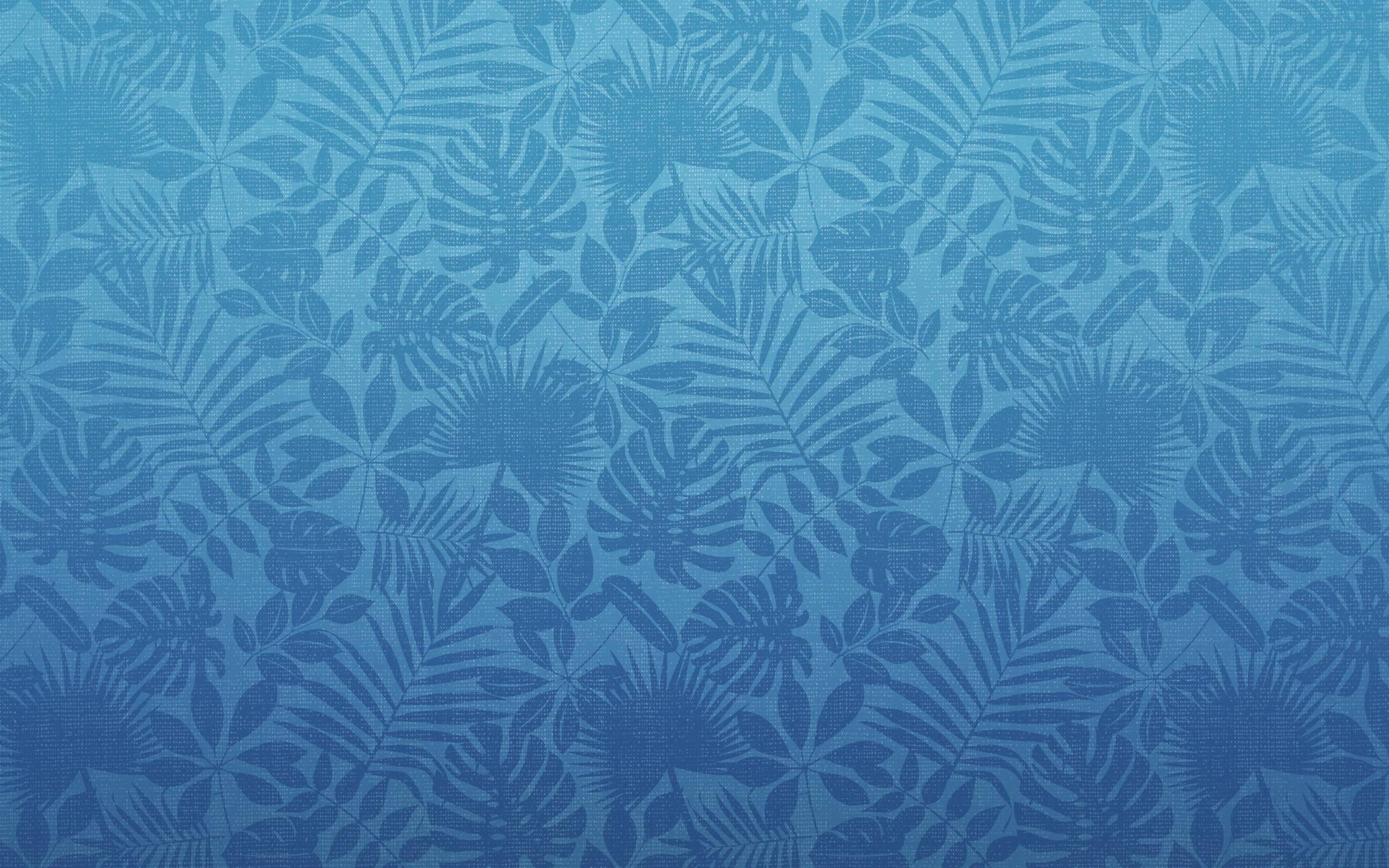 Blue Hawaiian Flowers Background - HD Wallpaper 