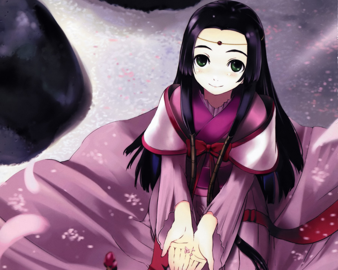 R Wallpaper Rebel Lulu Repair - Code Geass Black Hair Girl - HD Wallpaper 