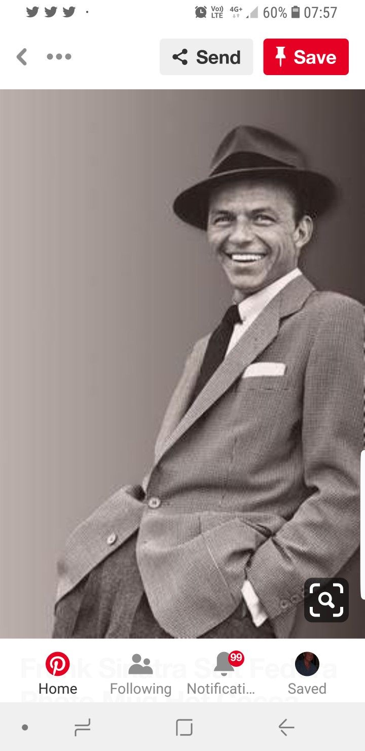 Frank Sinatra Black And White - HD Wallpaper 