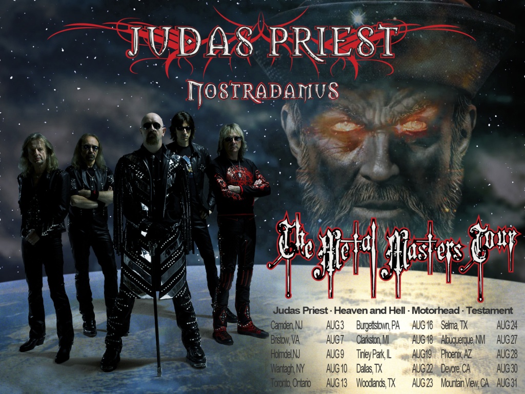 Judas Priest Uk Tour - HD Wallpaper 
