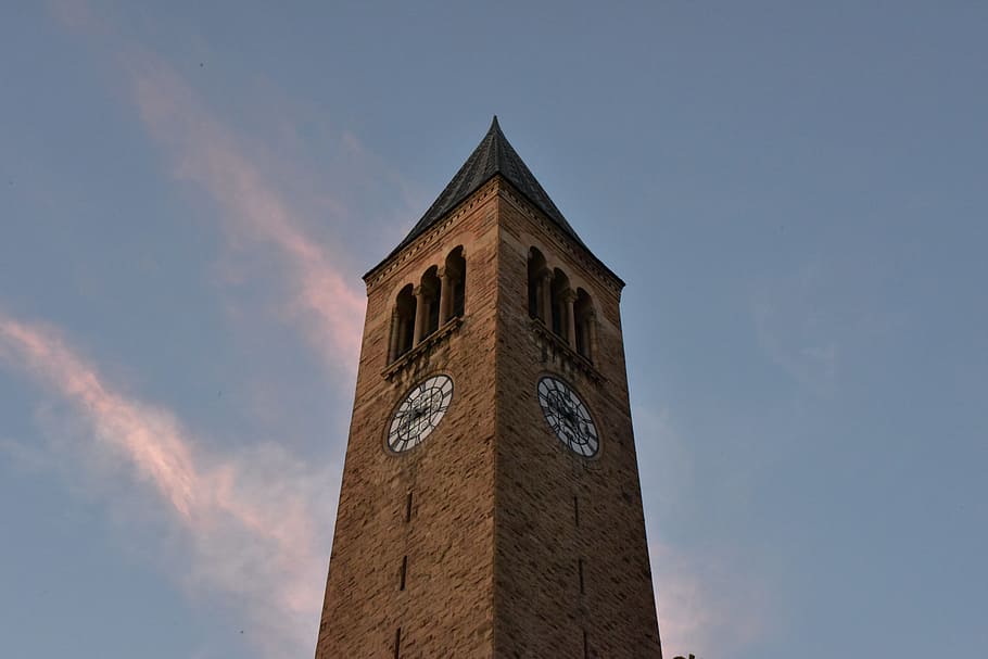 The Bell Tower, United States, Cornell, American Beauty, - Clock Tower - HD Wallpaper 