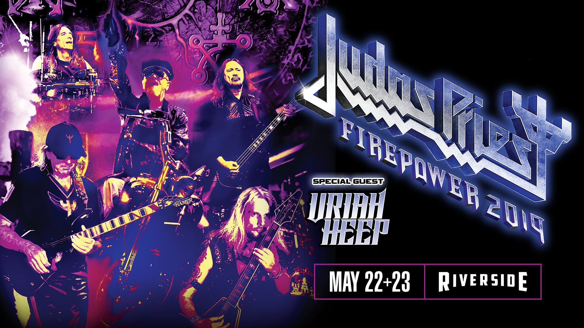 Judas Priest Tour 2019 - HD Wallpaper 
