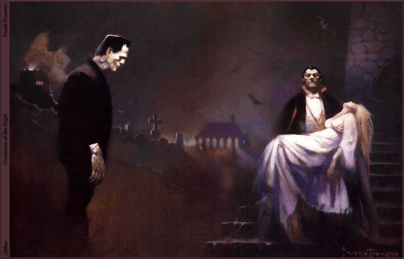 Frank Frazetta Frankenstein - HD Wallpaper 