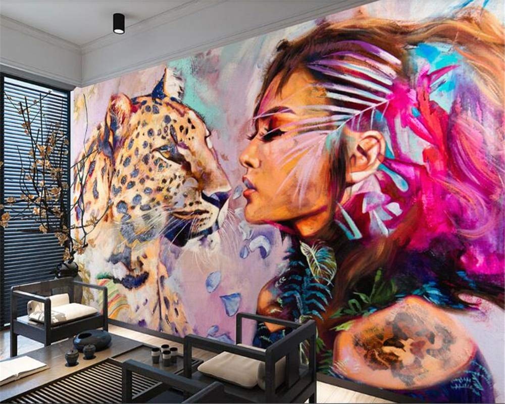 Tropical Oil Painting Backgrounds - HD Wallpaper 