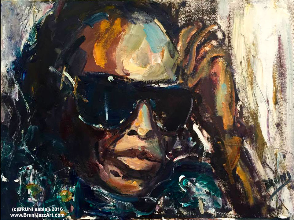 Miles Davis - Miles Davis Paintings - HD Wallpaper 