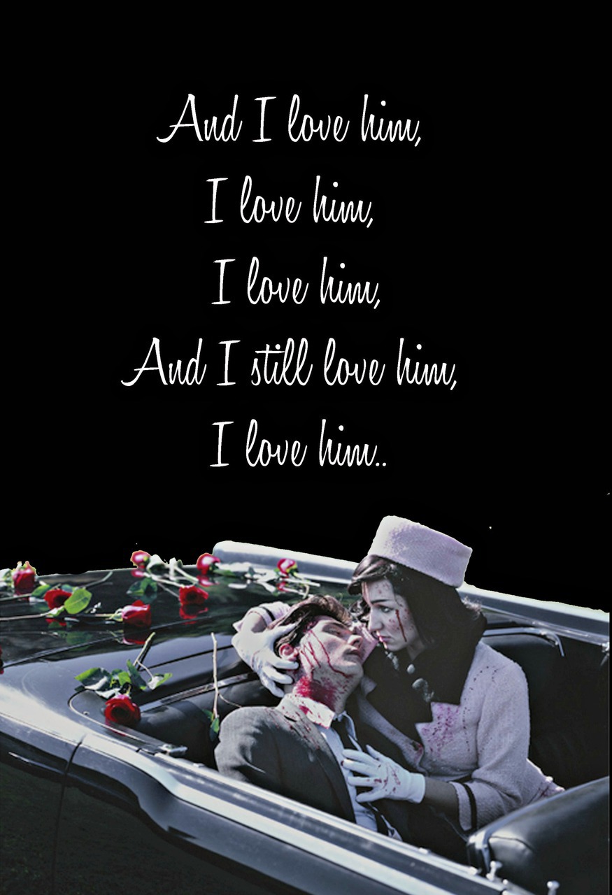 Him, Jackie Kennedy, And Jfk Image - Gerard Way And Lindsey Way Photoshoot - HD Wallpaper 