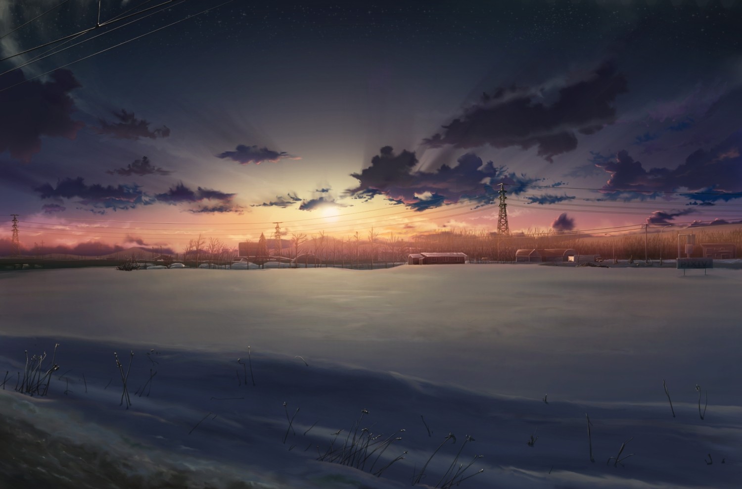 Anime Room Background Scenery - HD Wallpaper 