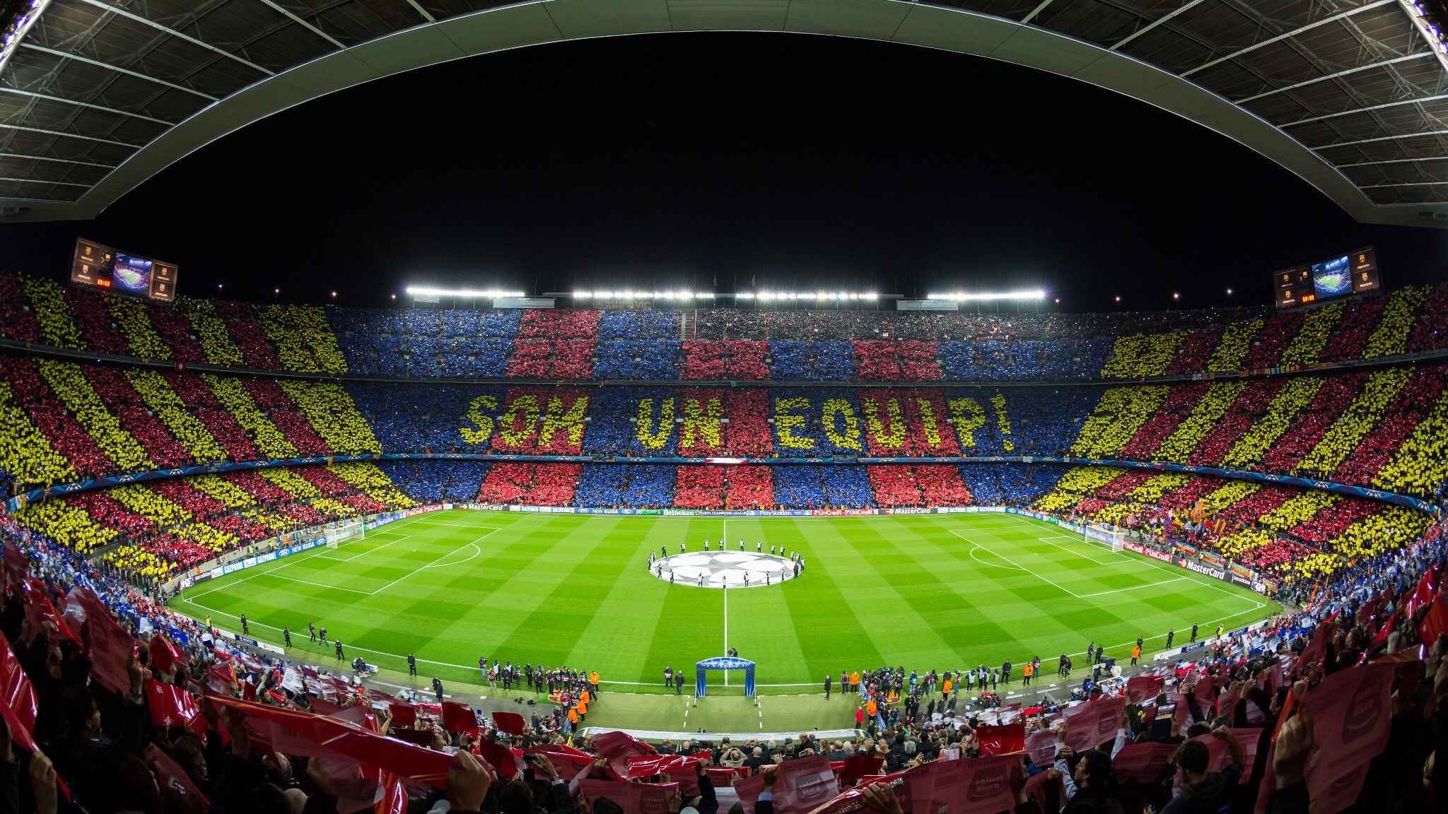 El Clasico In Camp Nou - Camp Nou Barcelona Hd - HD Wallpaper 