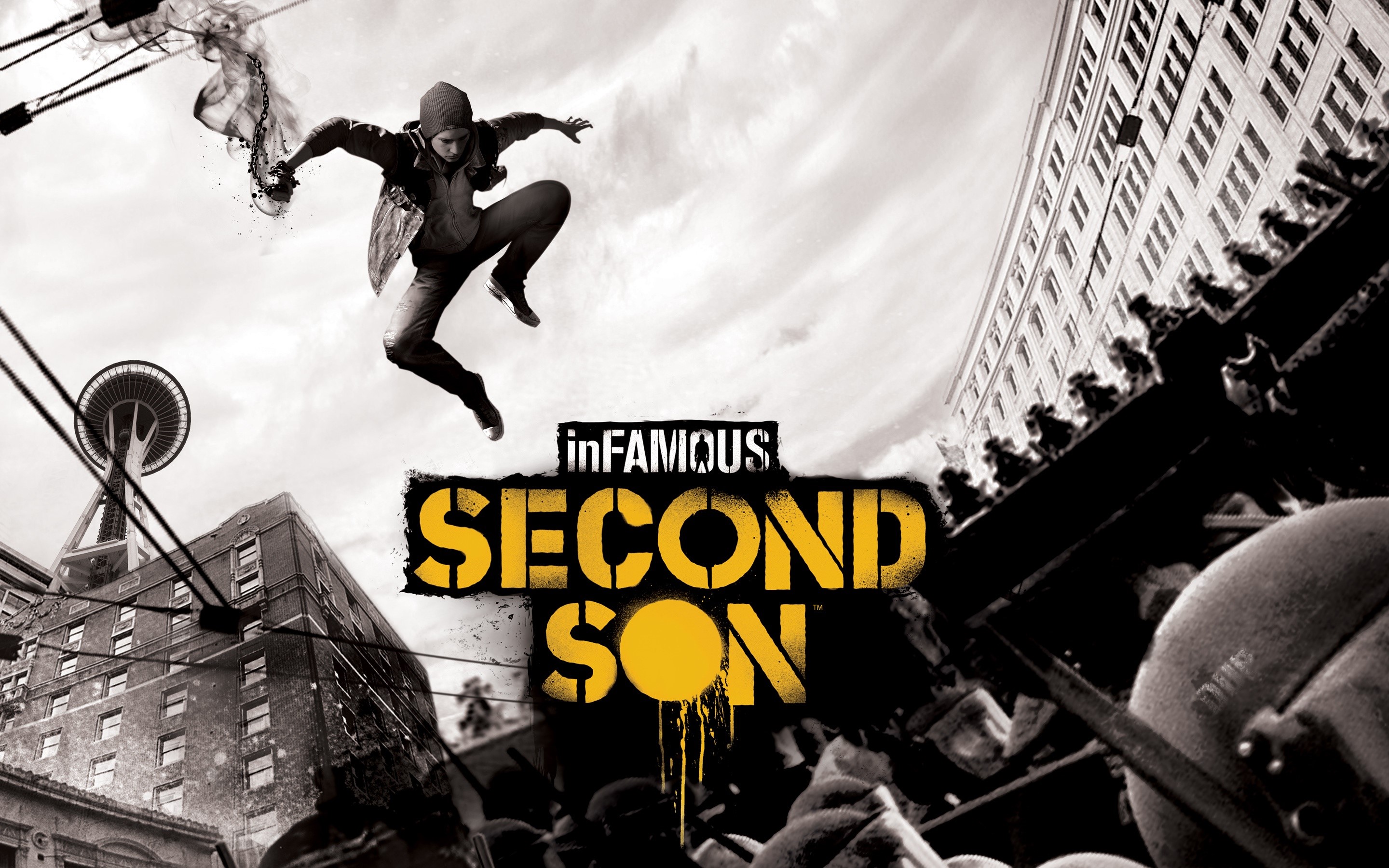 Infamous Second Son Wallpaper Hd - HD Wallpaper 