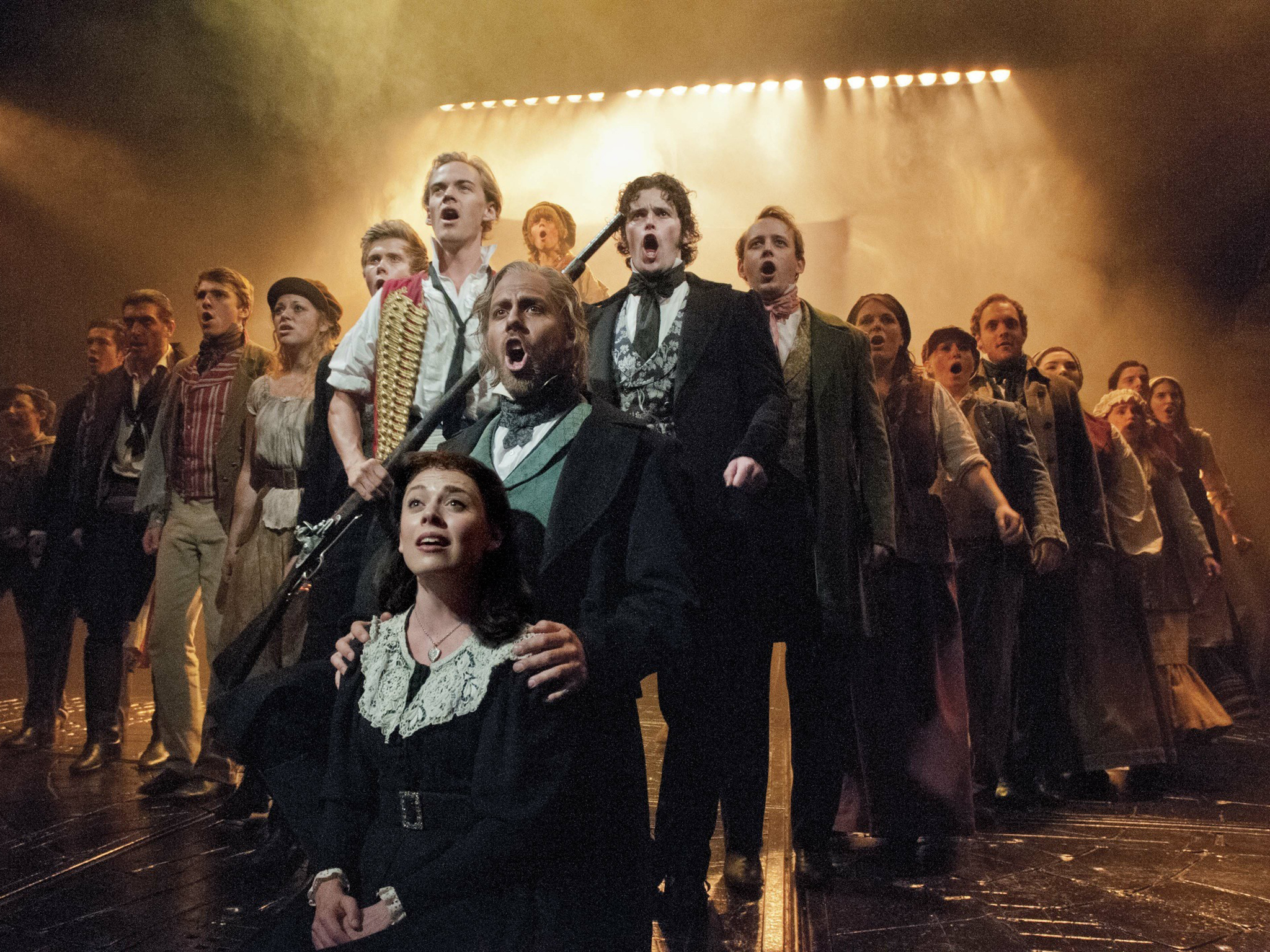 Les Miserables London 2014 Cast - HD Wallpaper 