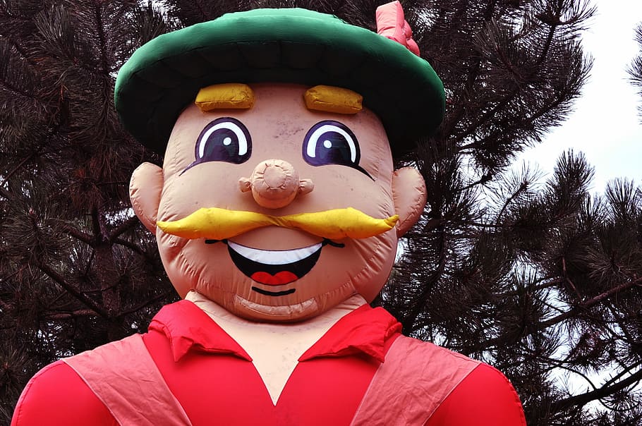 Figure, Bayer, Funny, Face, Moustache, Plastic, Hat, - Doll - HD Wallpaper 