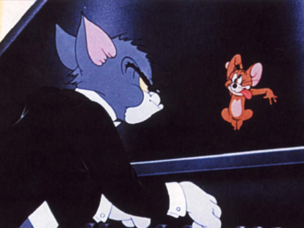 Tom And Jerry Tongue Out - HD Wallpaper 