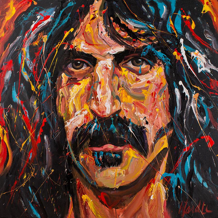 Frank Zappa Art - HD Wallpaper 