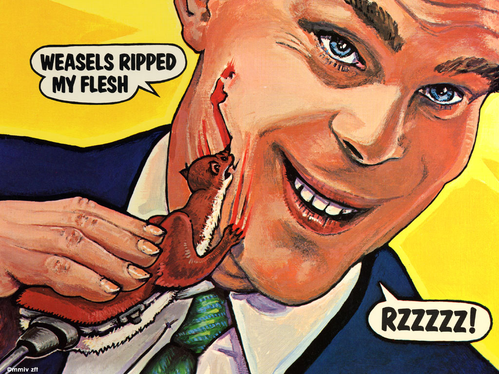 Weasels Ripped My Flesh Frank Zappa And The Mothers - Weasels Ripped My Flesh Cover - HD Wallpaper 