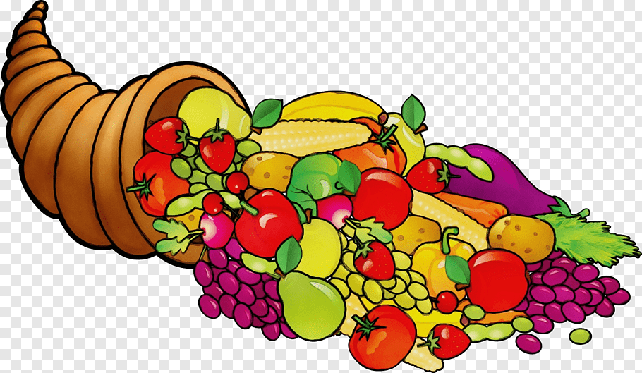 Happy Thanksgiving Turkey, Watercolor, Paint, Wet Ink, - Thanksgiving Food Clipart - HD Wallpaper 