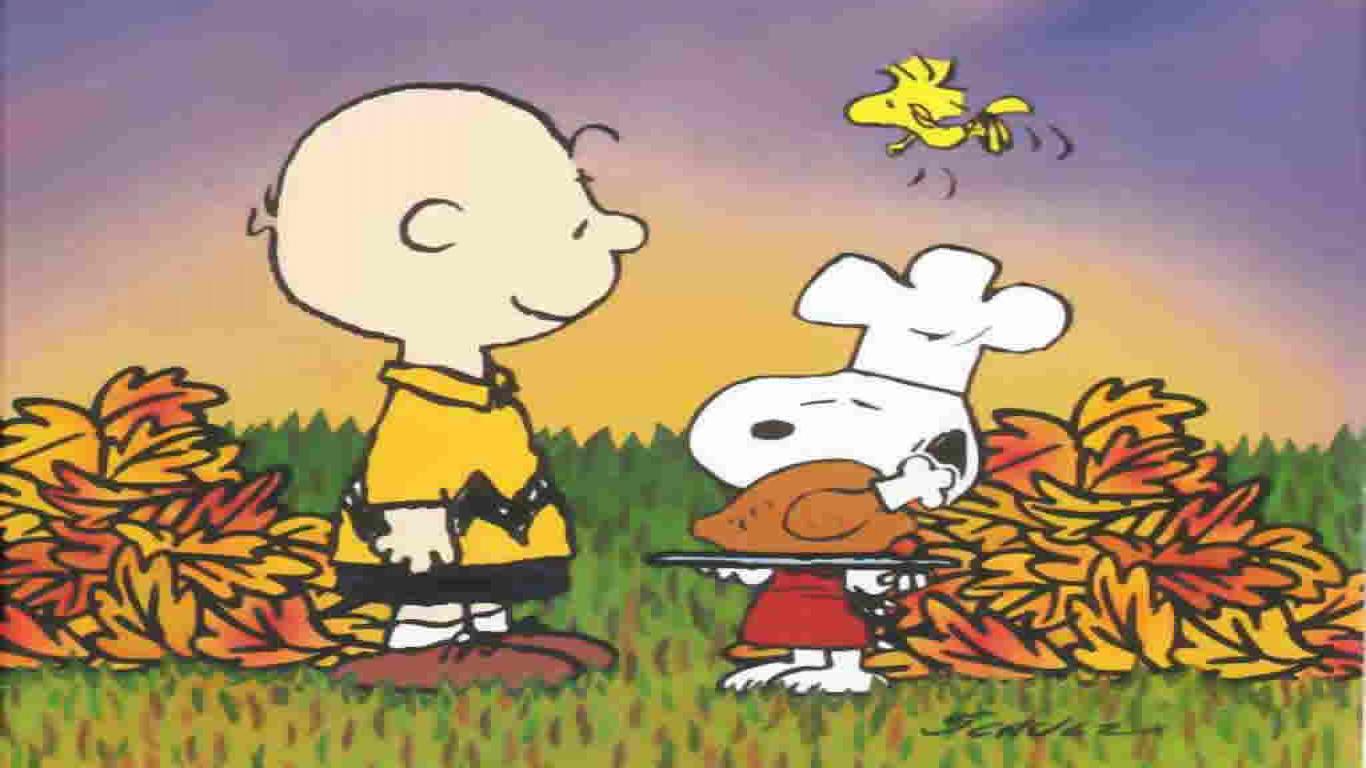 Peanuts Thanksgiving Wallpapers - Charlie Brown Thanksgiving Desktop - HD Wallpaper 