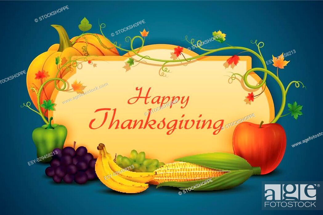 Vector Illustration Of Happy Thanksgiving Wallpaper - Vector Graphics - HD Wallpaper 