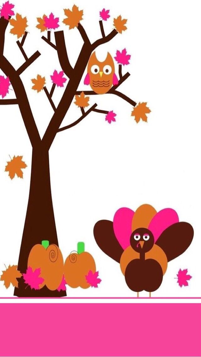 Thanksgiving Wallpaper Iphone Pink - HD Wallpaper 