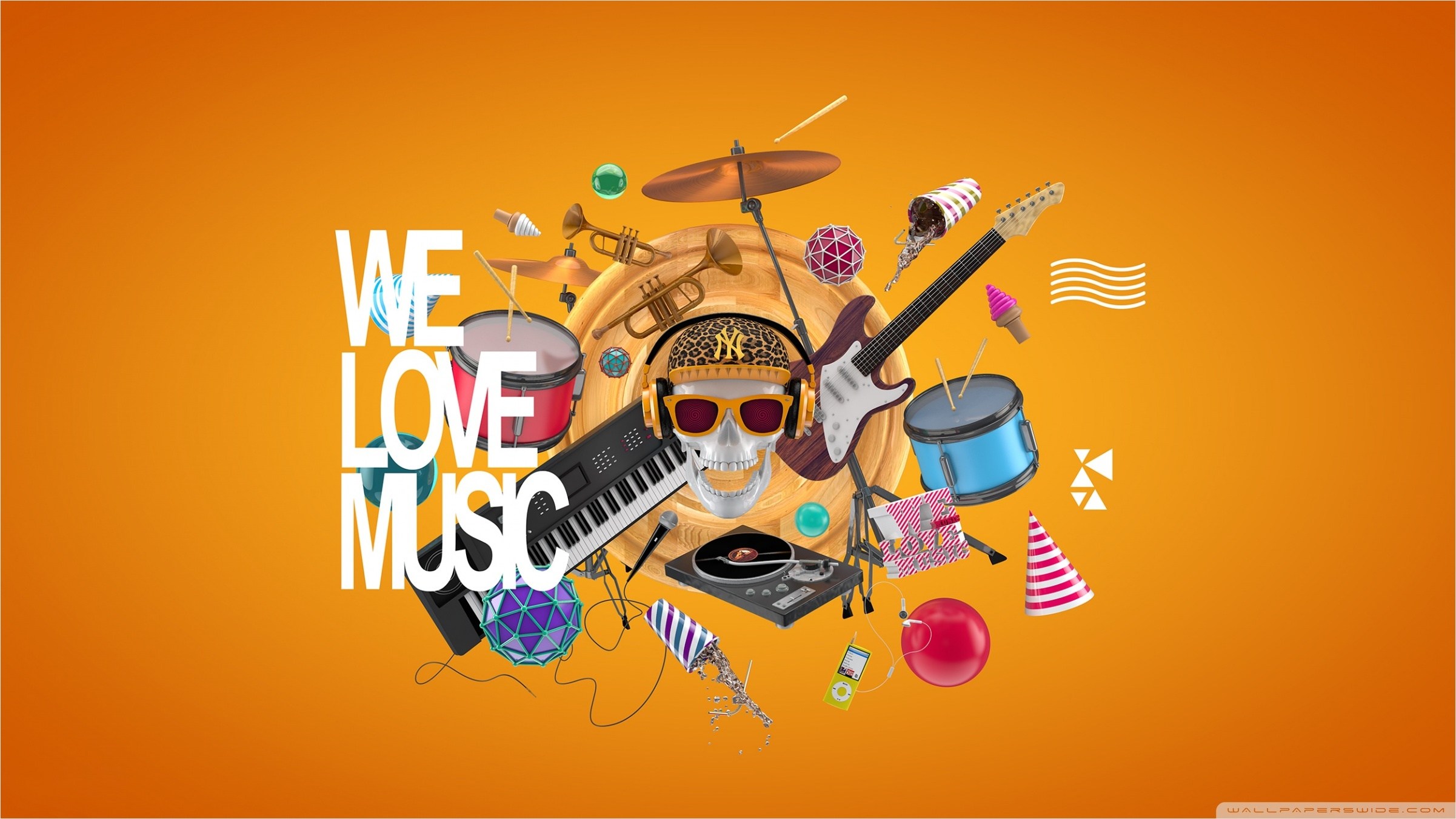 We Love Music - HD Wallpaper 