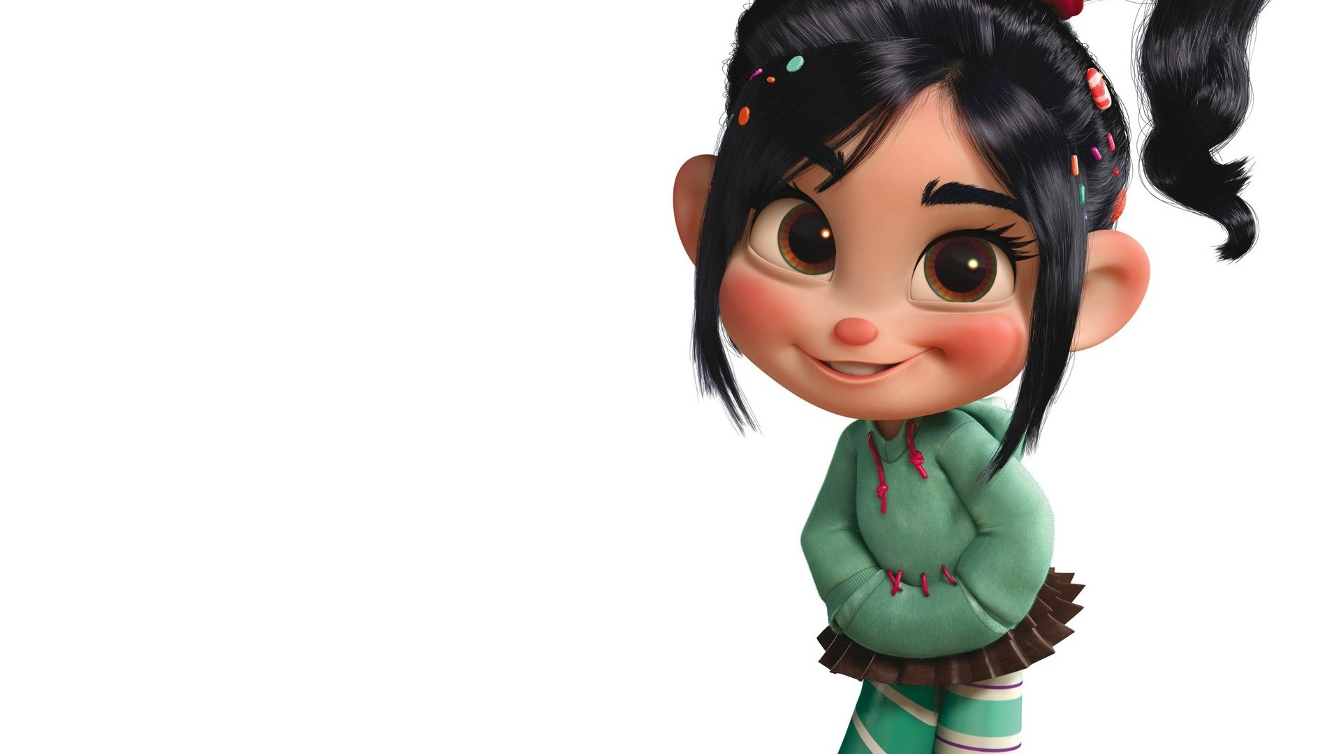 Wreck It Ralph Wallpaper Vanellope Wallpaper Hd - HD Wallpaper 