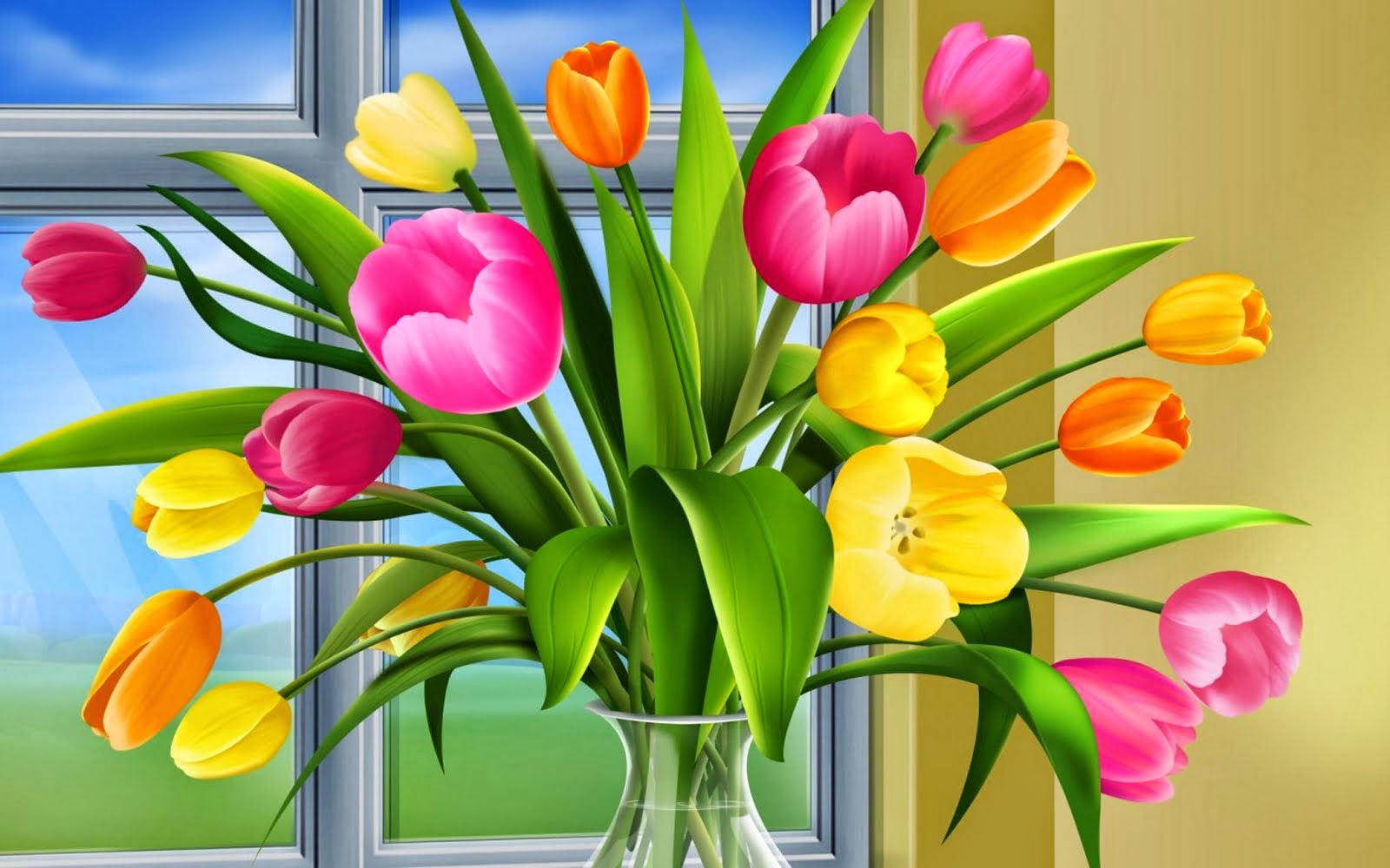 World Beautiful Flowers - HD Wallpaper 