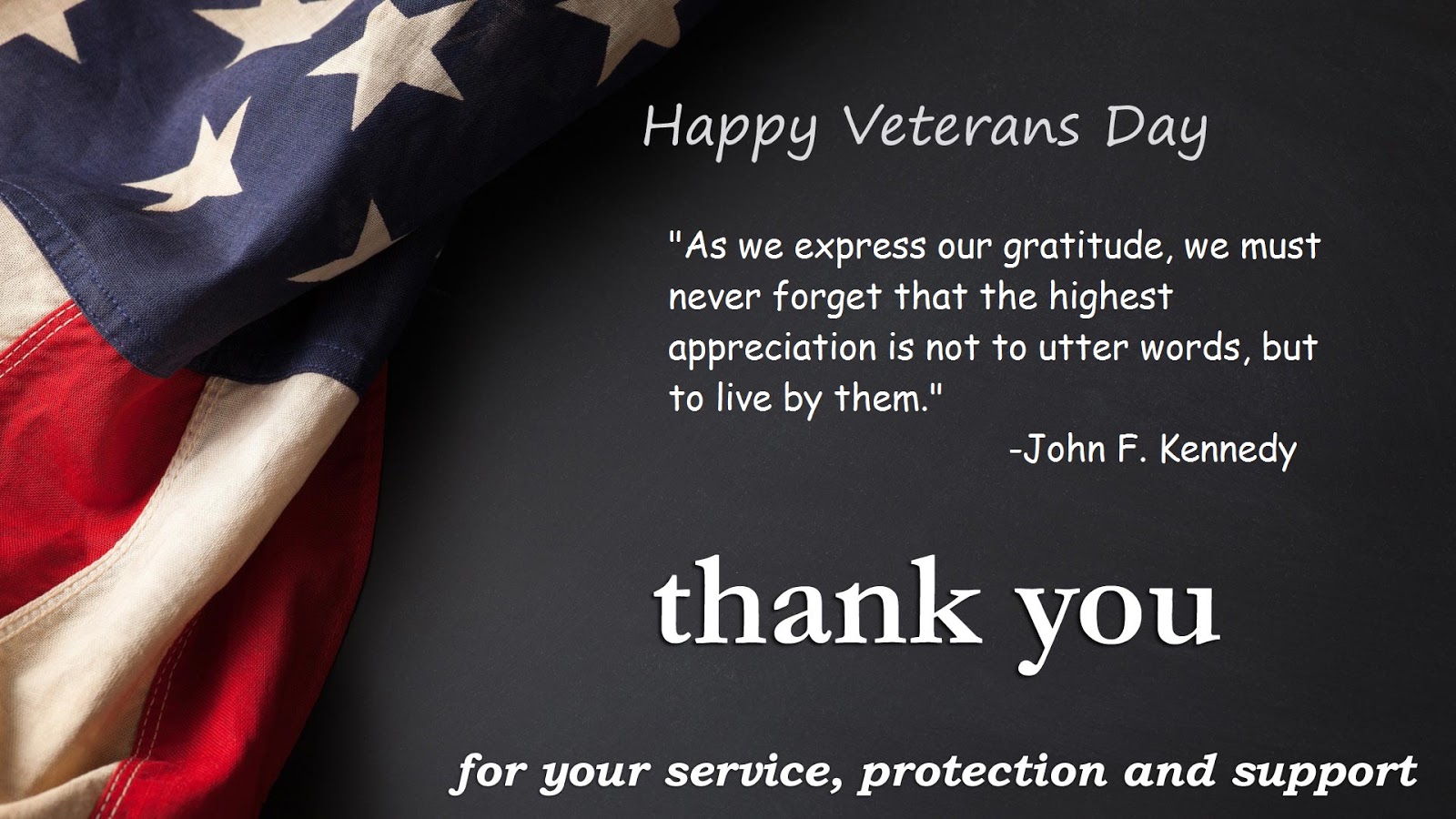 Happy Veterans Day Quotes - HD Wallpaper 