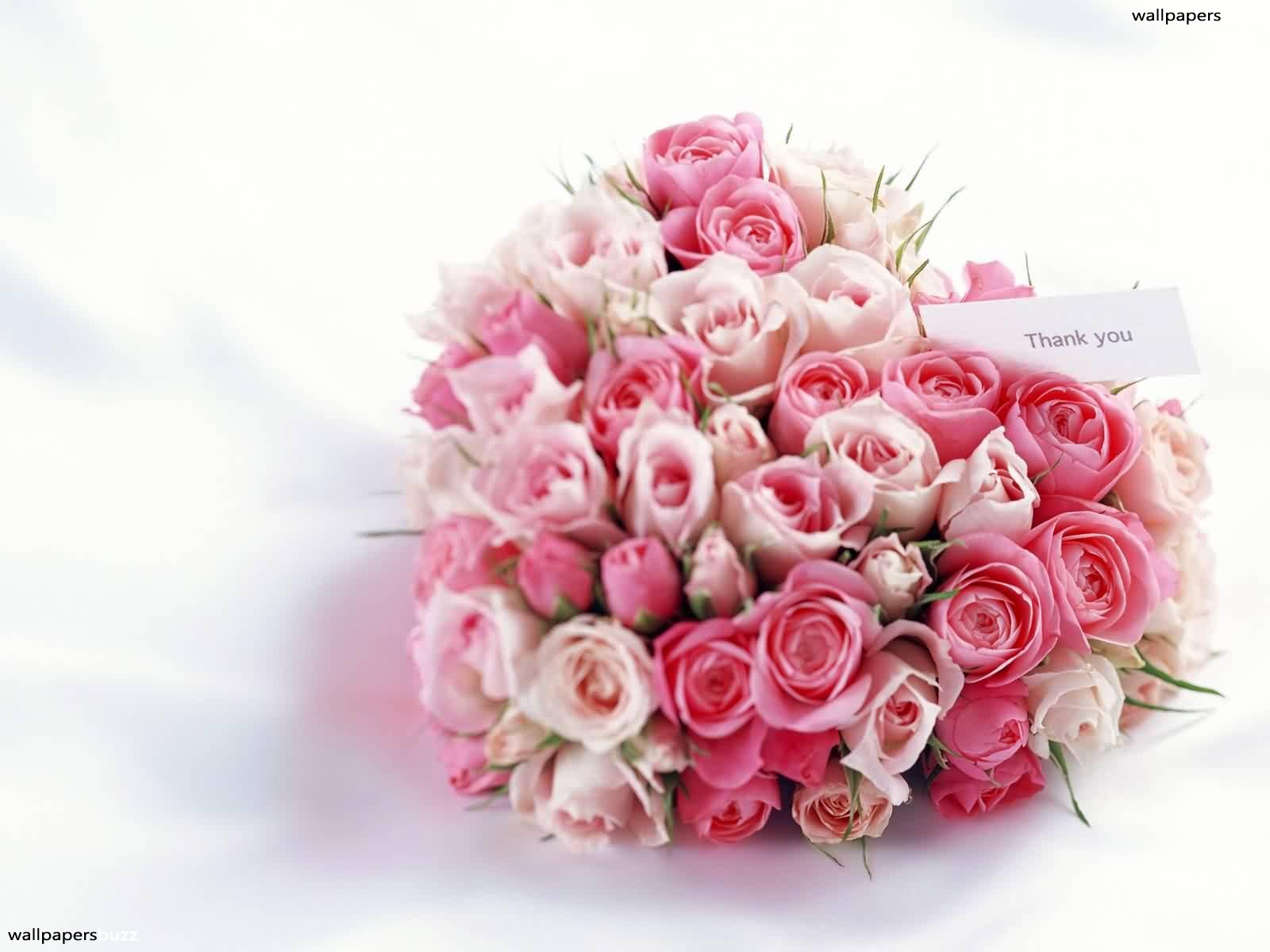Bouquet Rose Pink Hd - HD Wallpaper 