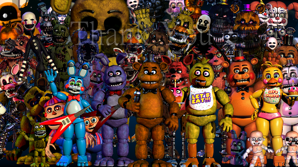 Fnaf Thank You Wallpaper - Mangle Fnaf Thank You - HD Wallpaper 