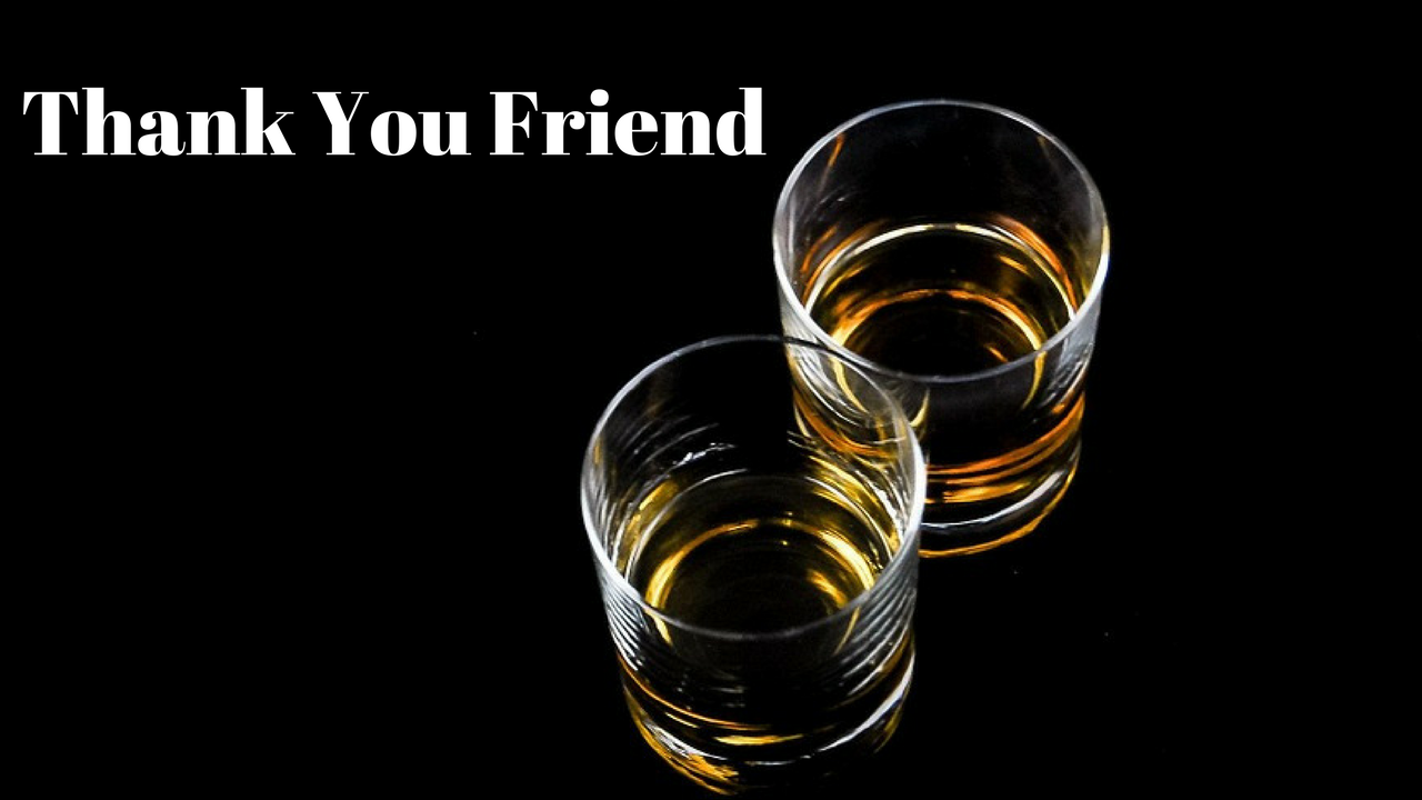 Thank You Hd For Friends - World Whiskey Day - HD Wallpaper 