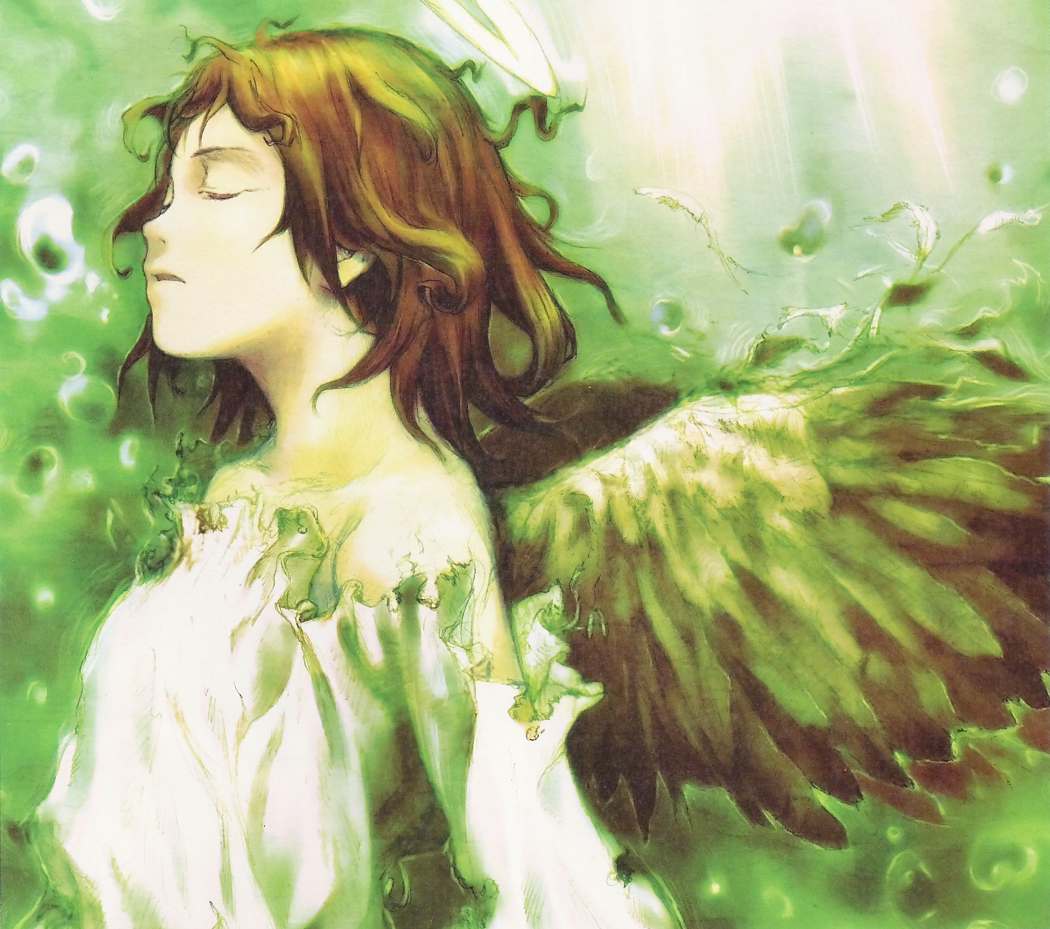 Haibane Renmei Artbook - HD Wallpaper 