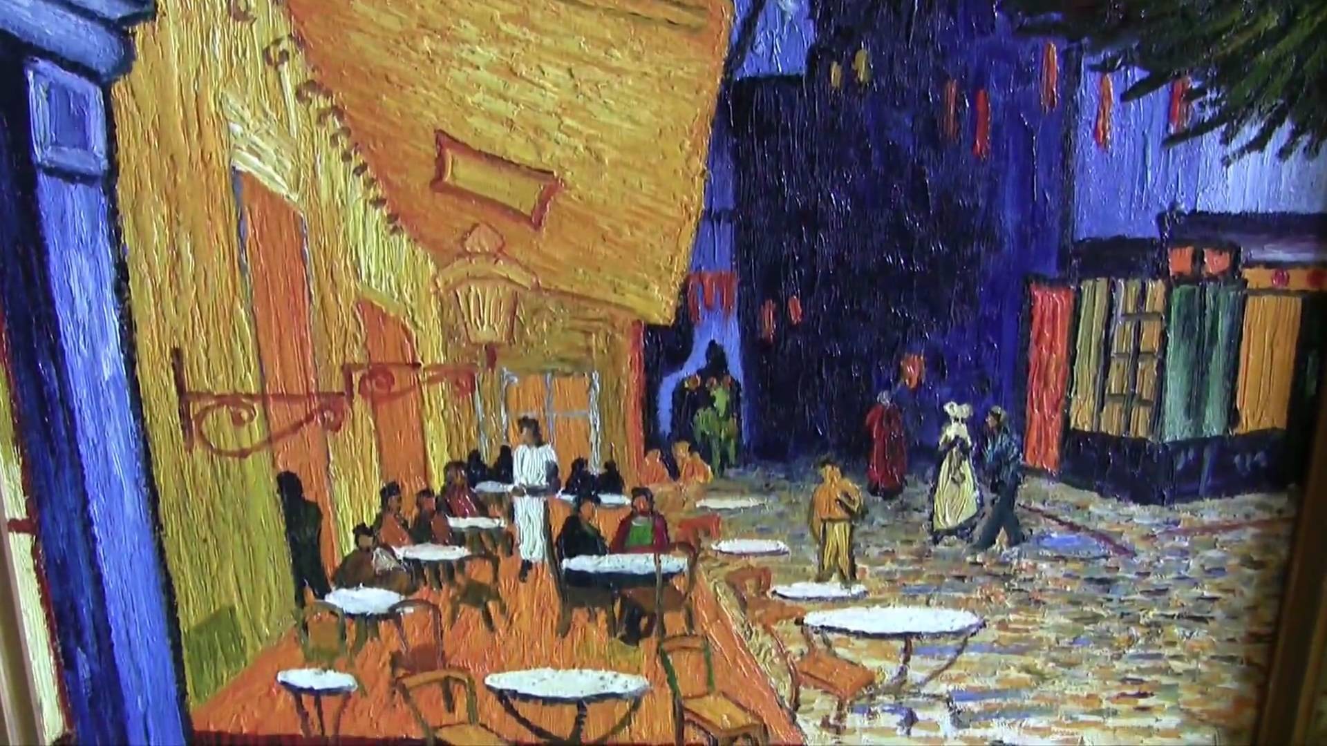 Vincent Van Gogh - Vincent Van Gogh (cafe Terrace At Night) Art Poster - HD Wallpaper 