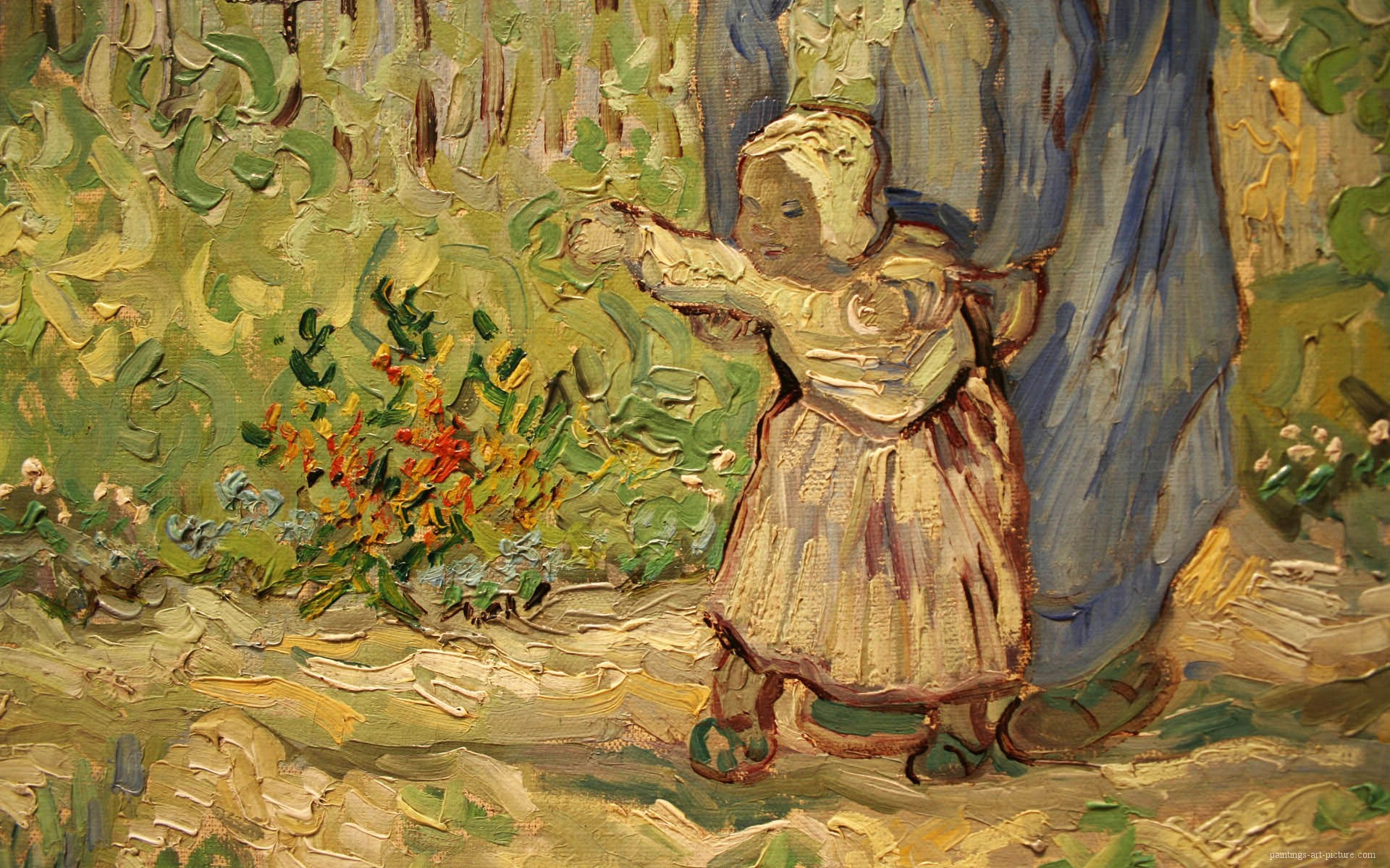 First Steps Van Gogh - HD Wallpaper 