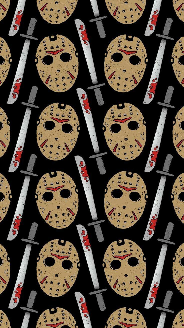 Mortal Kombat X Jason Voorhees Hd Desktop Wallpaper - Horror Phone Background - HD Wallpaper 