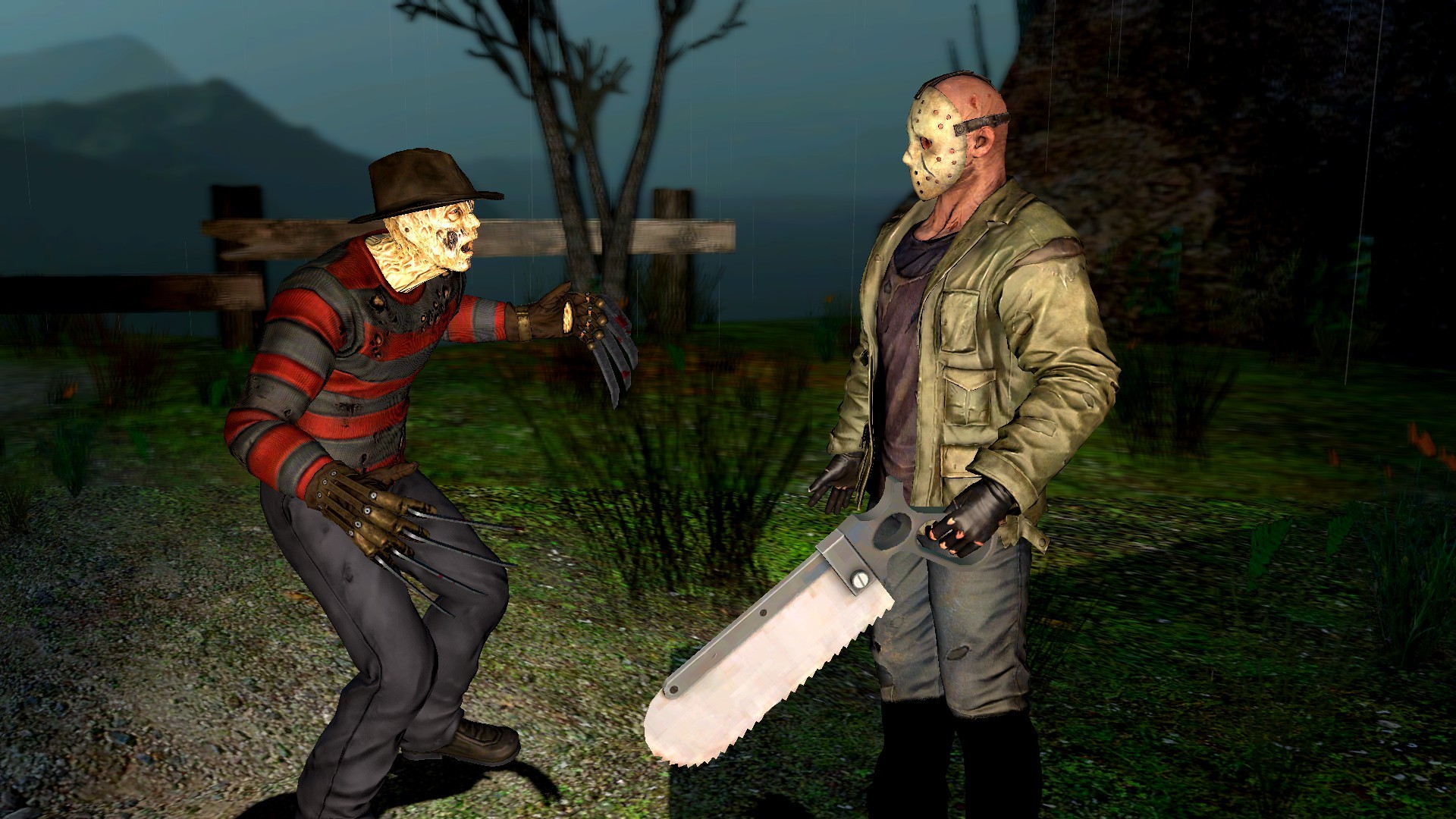 1075274 Freddy Vs Jason Wallpapers Cell Phone - Pc Game - HD Wallpaper 