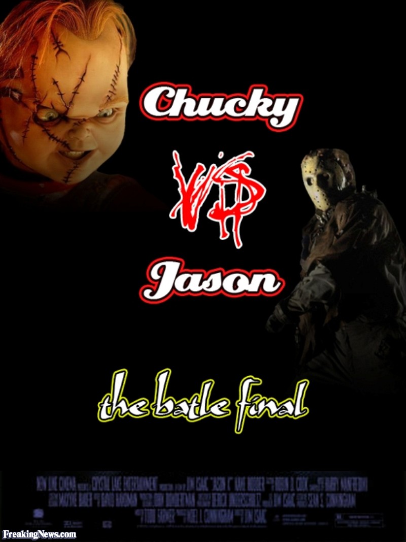 Chucky Vs Jason - Poster. 