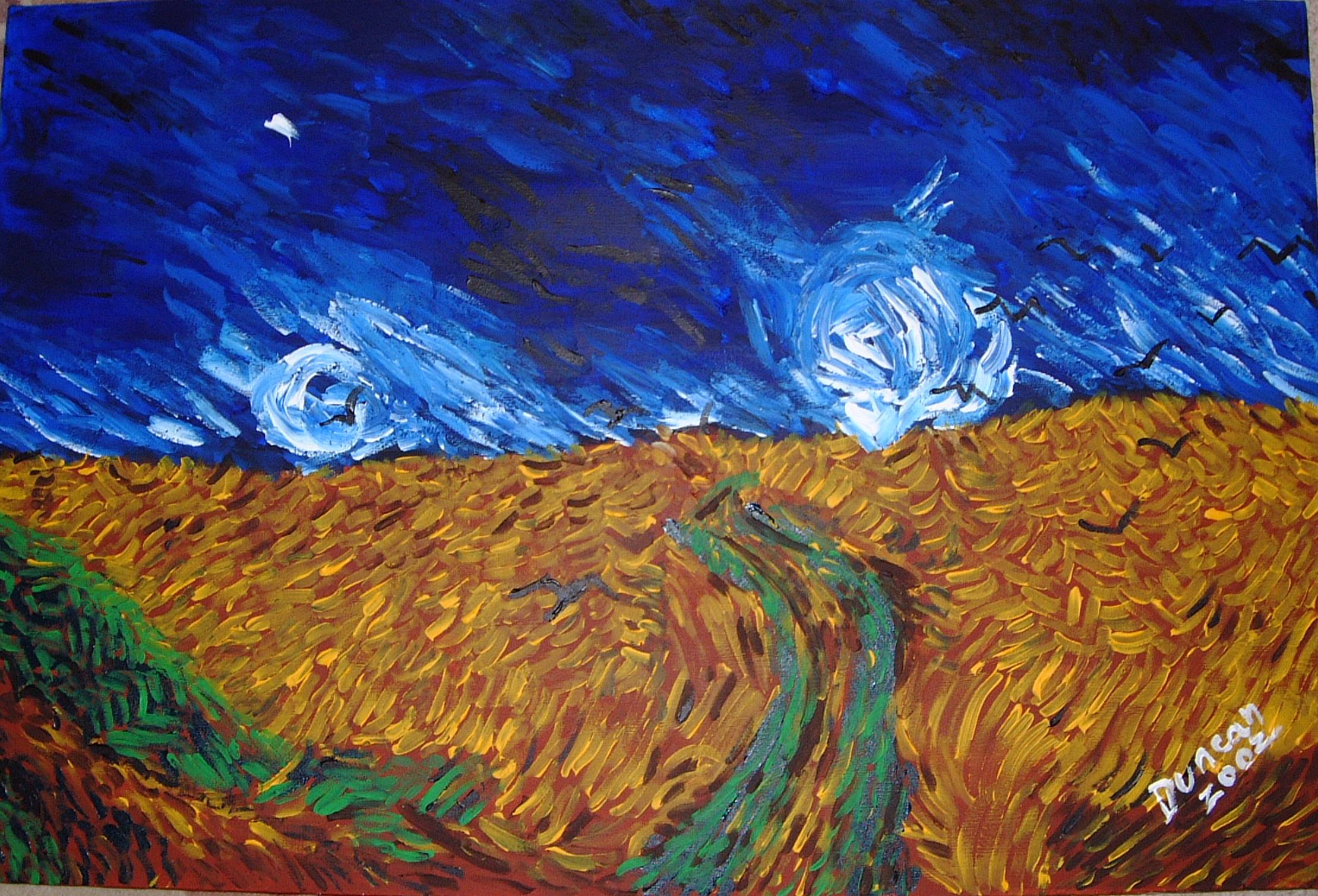 Van Gogh Last Painting - HD Wallpaper 