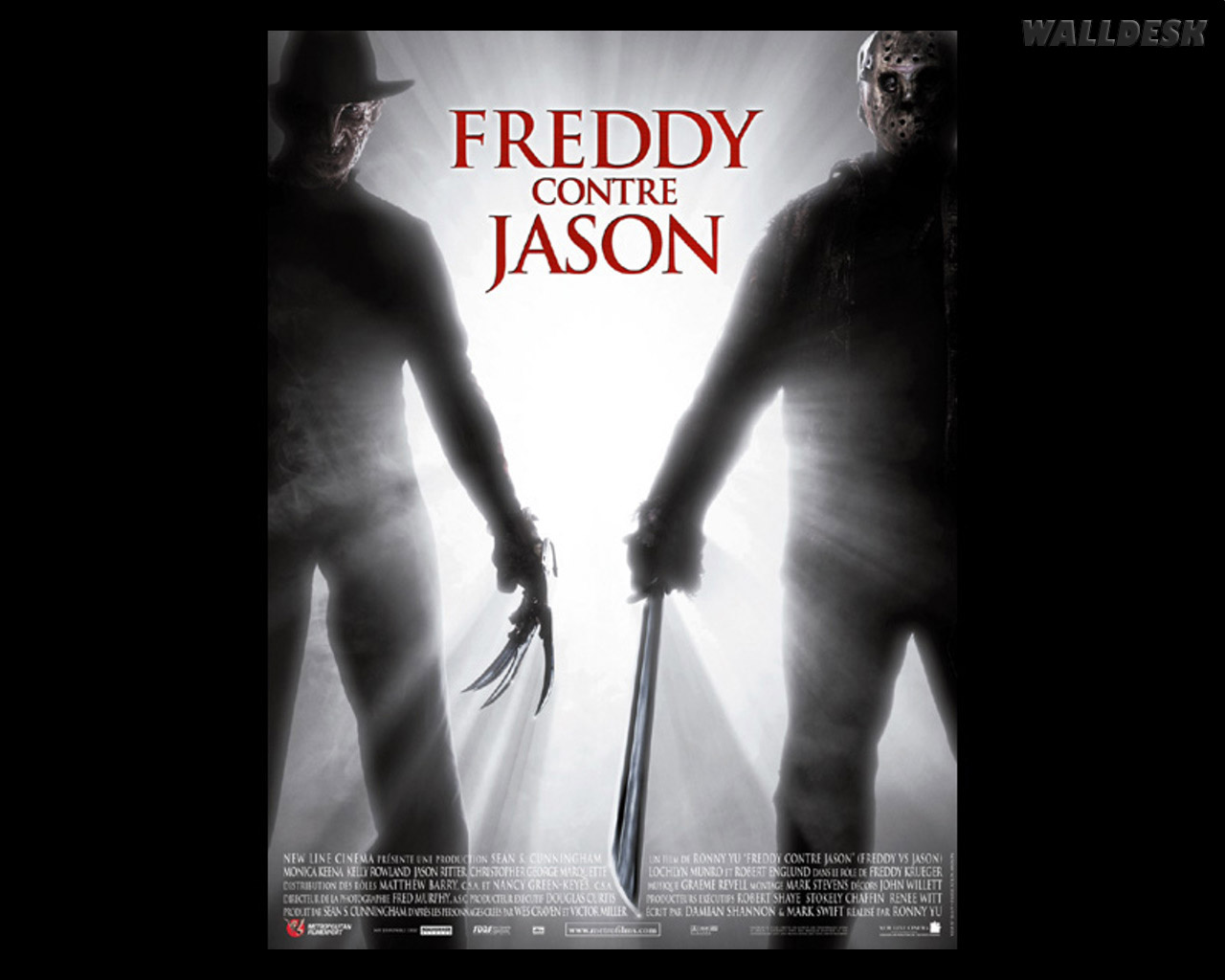 Freddy Vs Jason - HD Wallpaper 