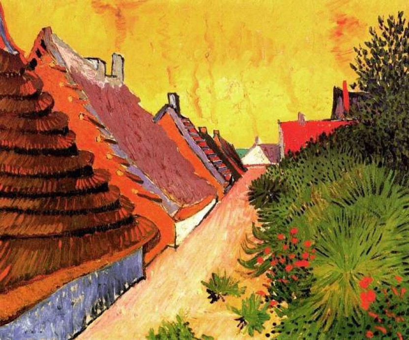 Vincent Van Gogh Street In Saintes Maries - HD Wallpaper 