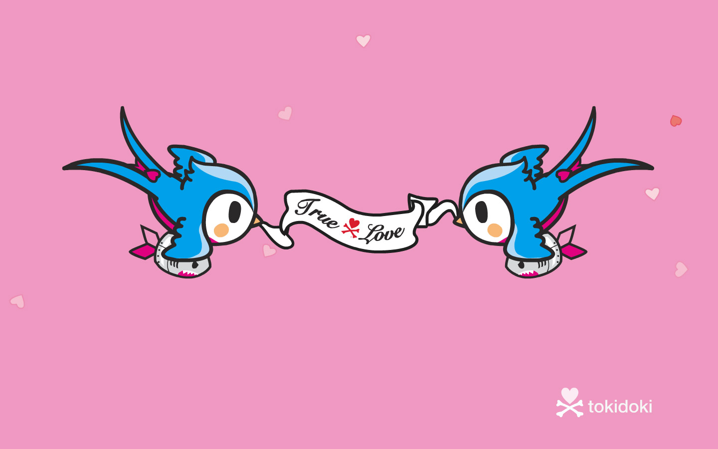 Tokidoki Wallpaper Desktop - Tokidoki Birds - HD Wallpaper 