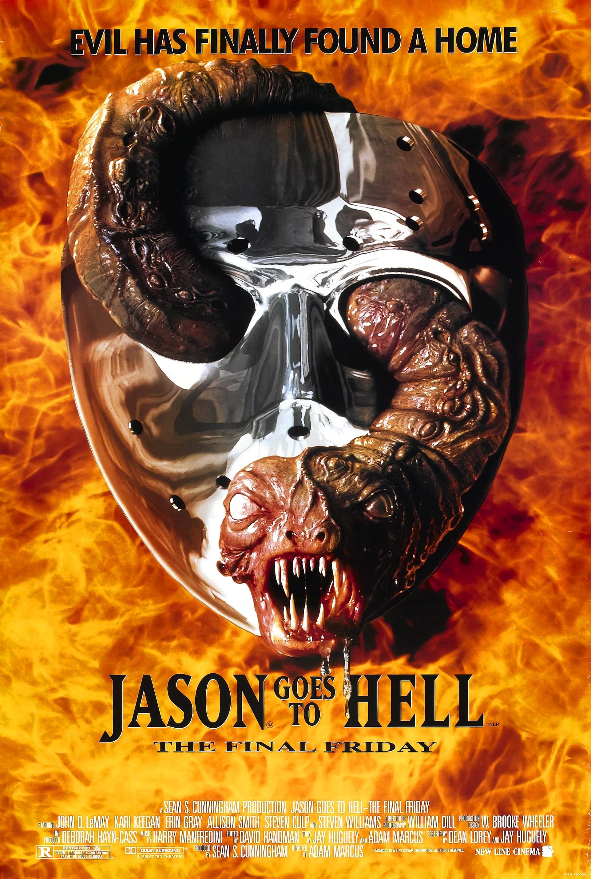 Jason Goes To Hell Poster - HD Wallpaper 