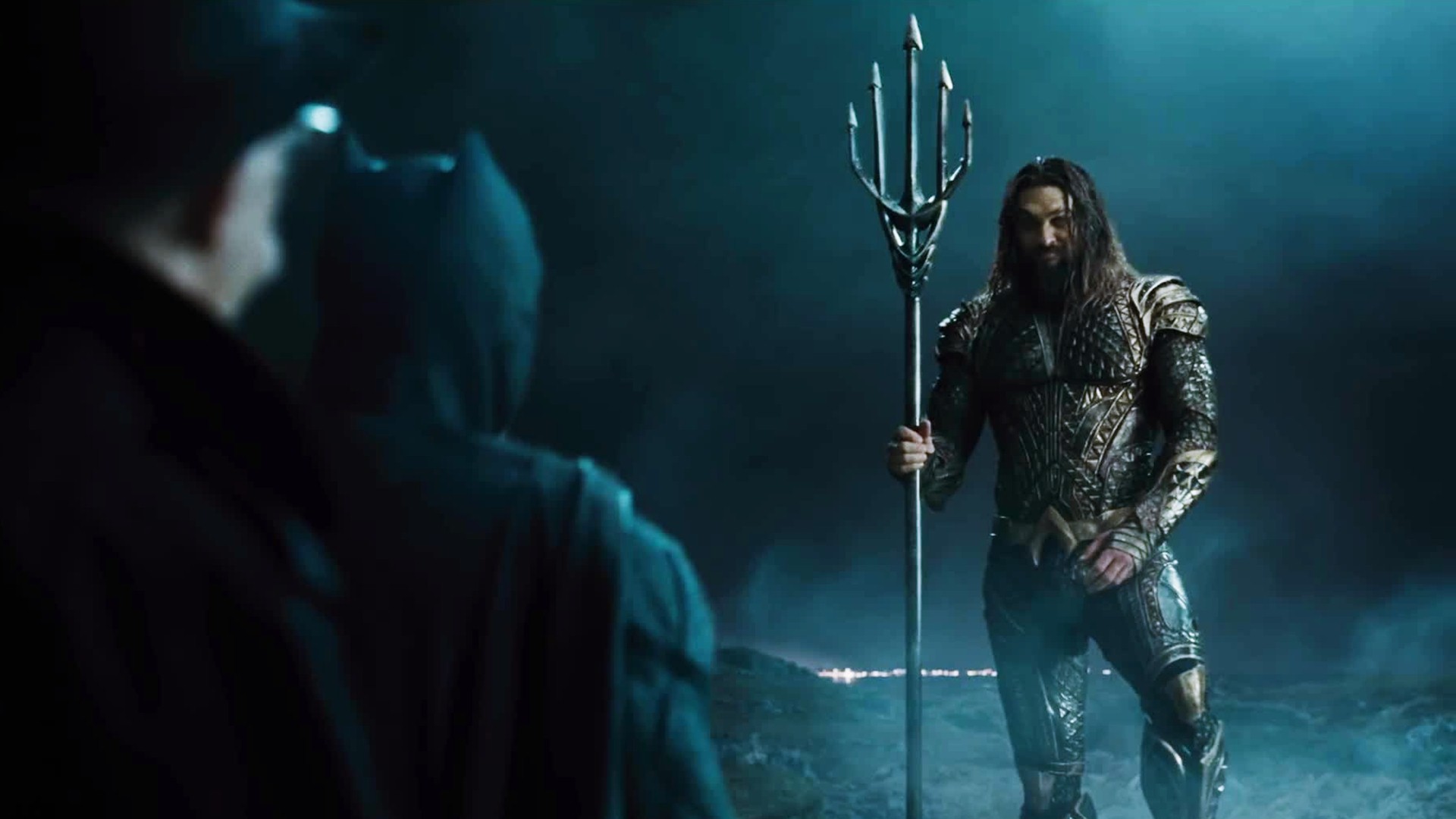 Jason Momoa Aquaman Justice League High Definition - Aquaman Trident In Justice League - HD Wallpaper 